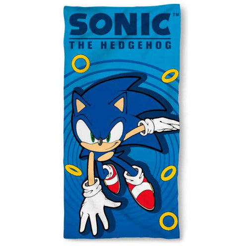 Towel Sonic The Hedgehog Microfibra — image 1