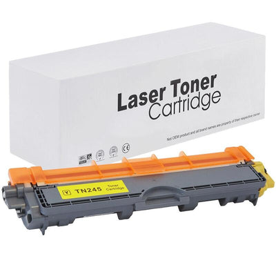 Toner Brother TN245Y / TN241Y Yellow 2200 Páginas Neutral Box — image 1