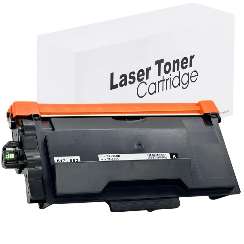 Toner Brother TN3600 Black 3000 Páginas Neutral Box