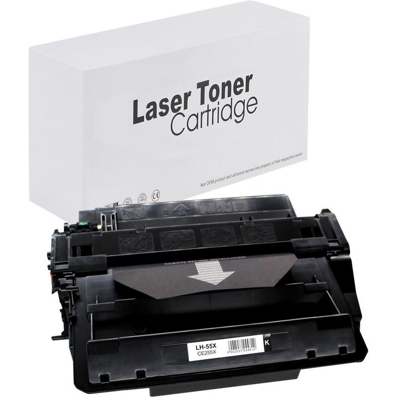 Toner HP CE255X Black 12500 Páginas Neutral Box