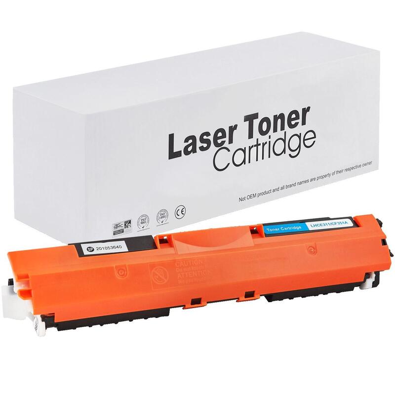 Toner HP CE311A / CF351A Cyan 1000 Páginas Neutral Box