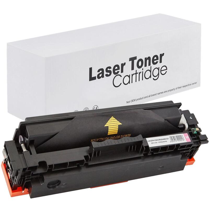 Toner HP CF413X / CRG046HM Magenta 5000 Páginas Neutral Box