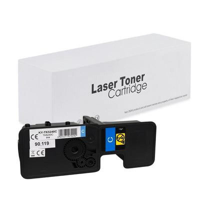 Toner Kyocera TK5240C Cyan 3000 Páginas Neutral Box — image 1