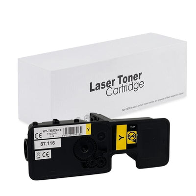 Toner Kyocera TK5240Y Yellow 3000 Páginas Neutral Box — image 1
