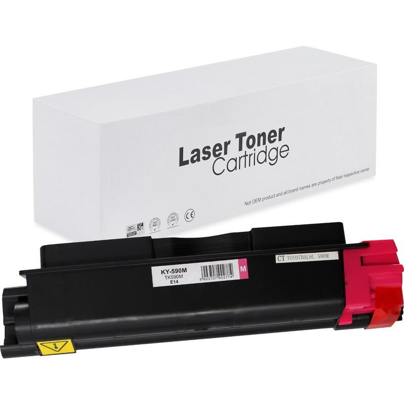 Toner Kyocera TK590M Magenta 5000 Páginas Neutral Box