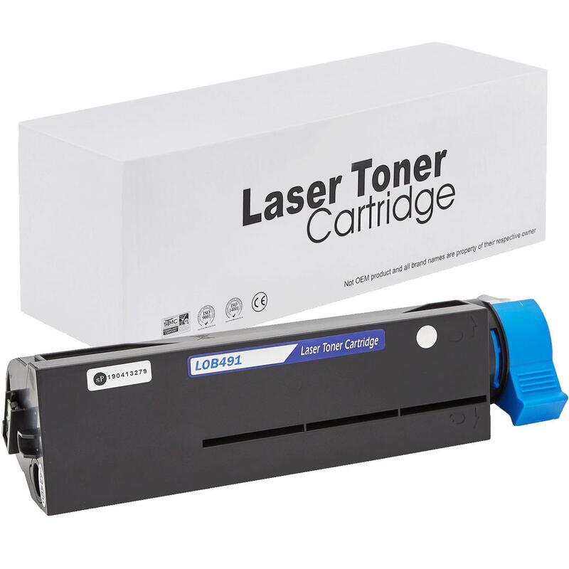 Toner Oki 44917602 Black 12000 Páginas Neutral Box