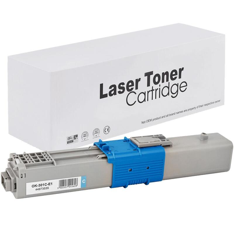 Toner Oki 44973535 Cyan 1500 Páginas Neutral Box