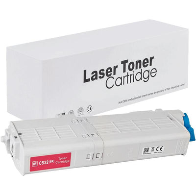 Toner Oki 46490606 Magenta 6000 Páginas Neutral Box — image 1