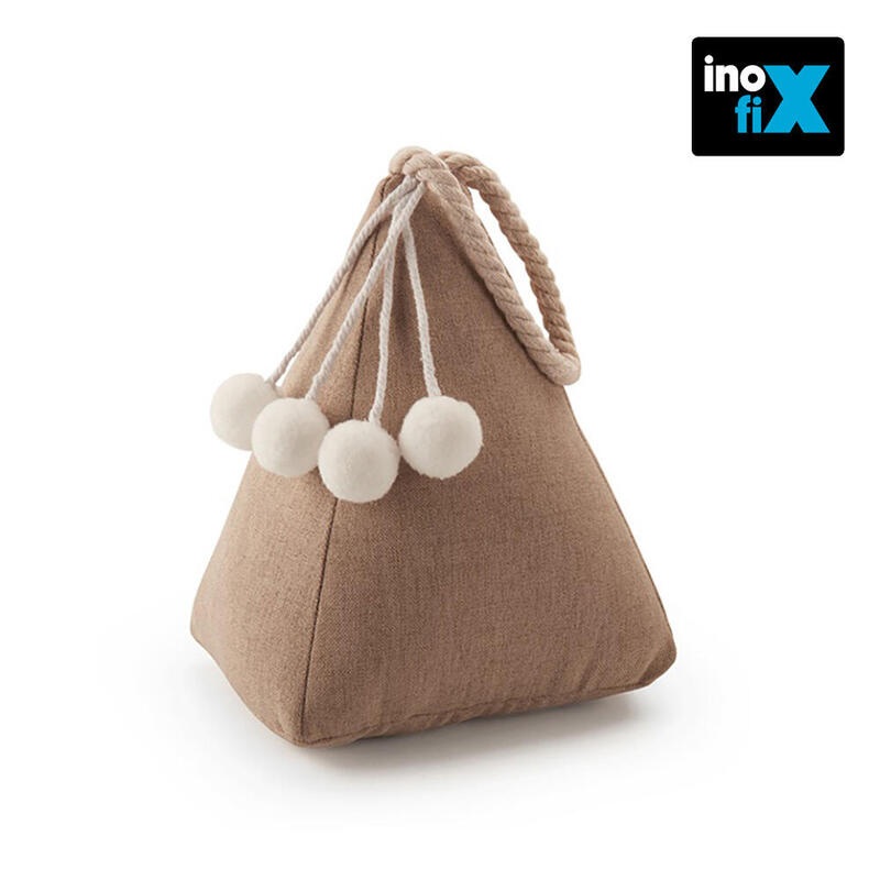 Inofix Tope Textil Sujetapuerta 1KG Saco Beige.