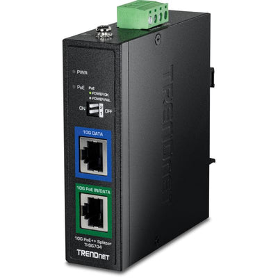 Trendnet Industrial Splitter 10G PoE + 90W 2XDC Up To 48V — image 1