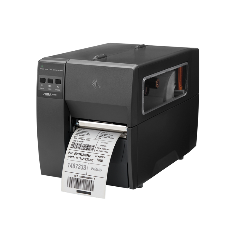 Tt Printer ZT111 4 300 DPI Thermal Transfer Tear Eu/Uk Cords USB Serial Ethernet Btle USB Host Ezpl