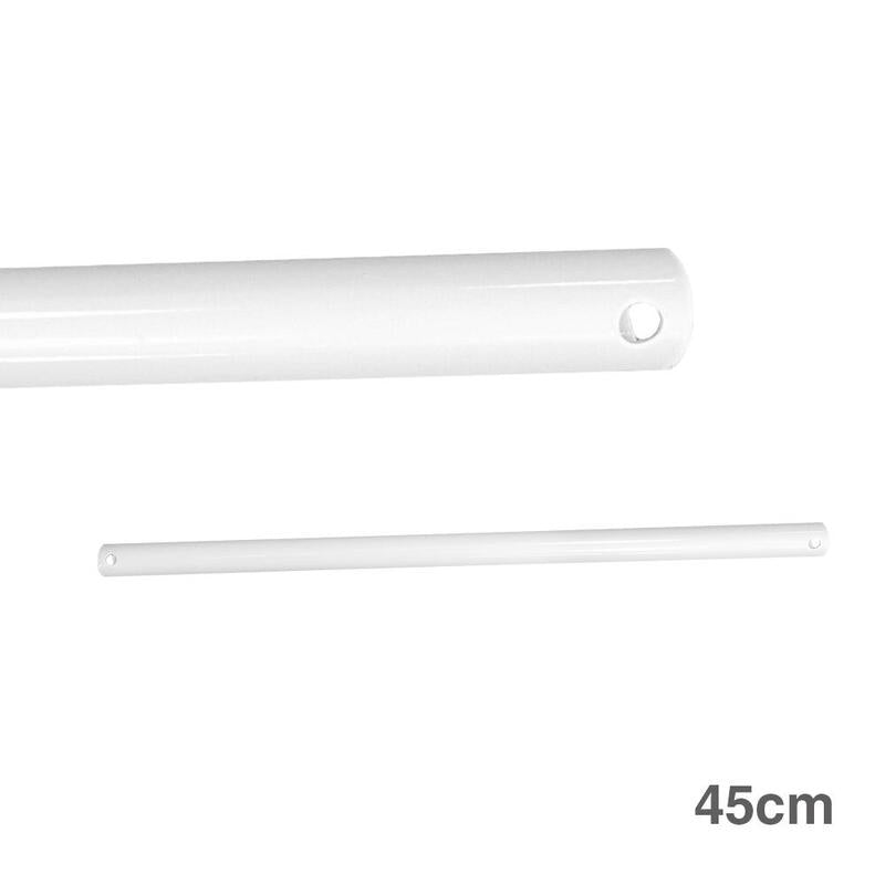 Tubo 45CM White Prolongador Fan Ceiling