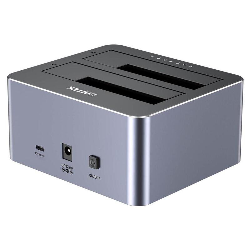 Unitek Cloning Station 2X SATA 2.5 3.5 Usbc 10GB