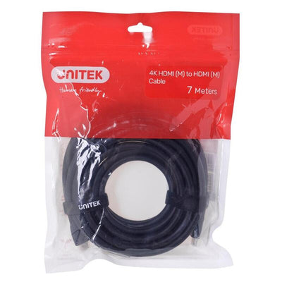 Unitek HDMI Cable 2.0, 4K 60HZ, C11068BK, 7M — image 1