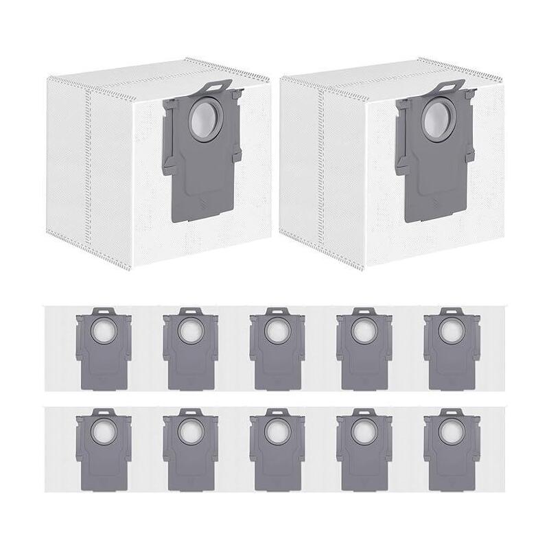 Roborock Vacuum Cleaner Accessory Disposable Dust Bag 12-PACK White For H5 8.04.0032