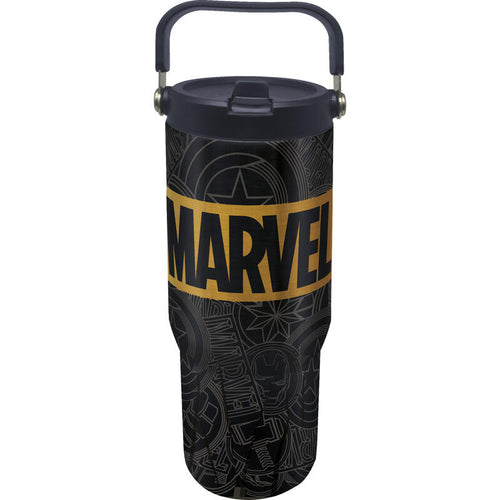 Glass Cool Thermal Steel Inoxidable With Handle 860ML Marvel Golden Treasure — image 1