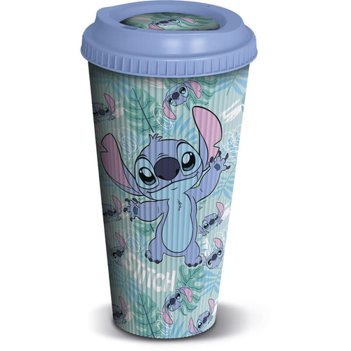 Glass Café Relieve Pp 790ML Stitch Aloha — image 1