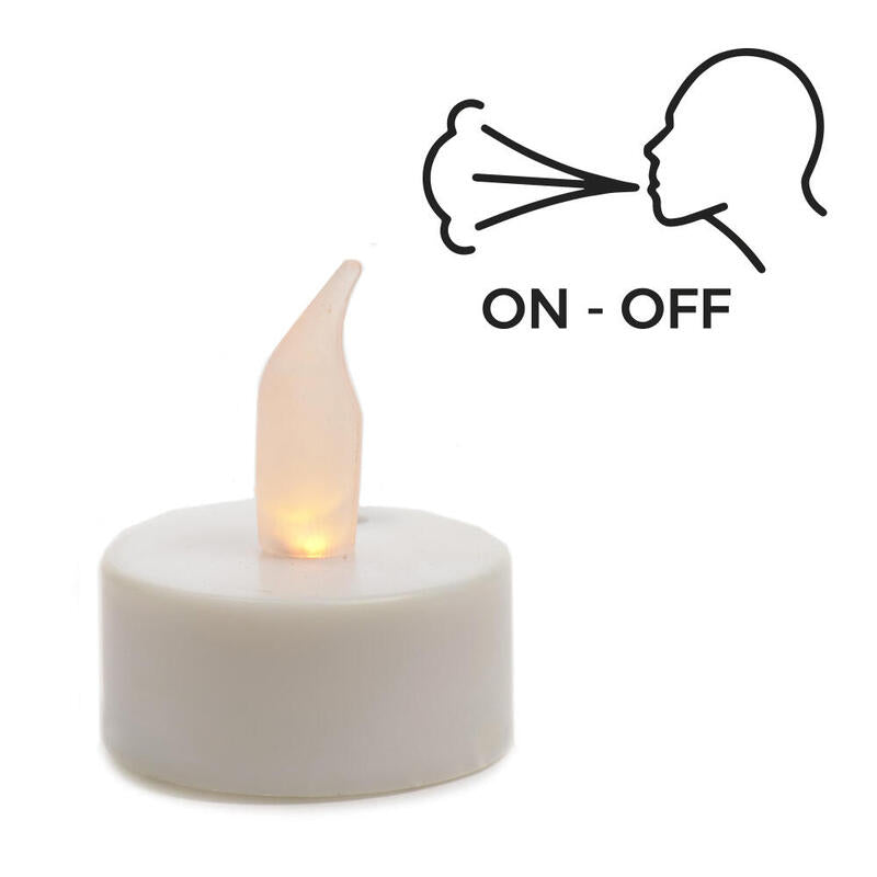 Candle LED Funcion Soplar On-off Ø3,7CM