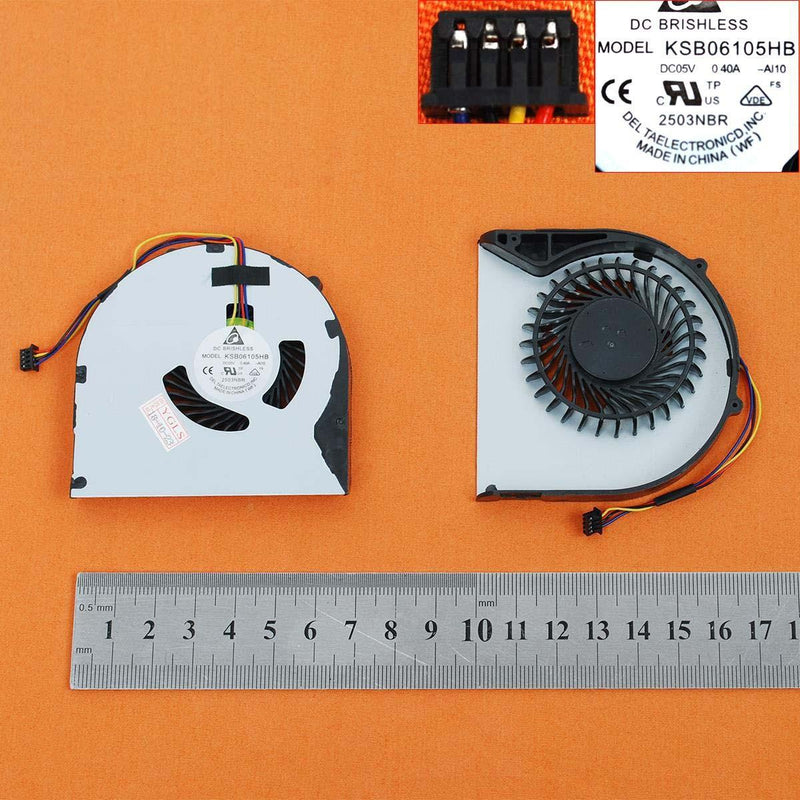CPU Cooler Laptop Lenovo B480 B480A B485 B490 B590 M490 M495 E49 KSB06105HB-BJ49 KSB06105HB-AI10
