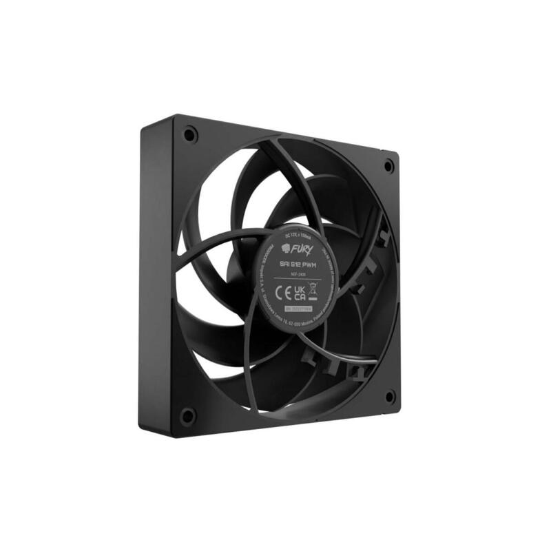 Natec Fan PC Fan Fury UPS S12 PWM Black