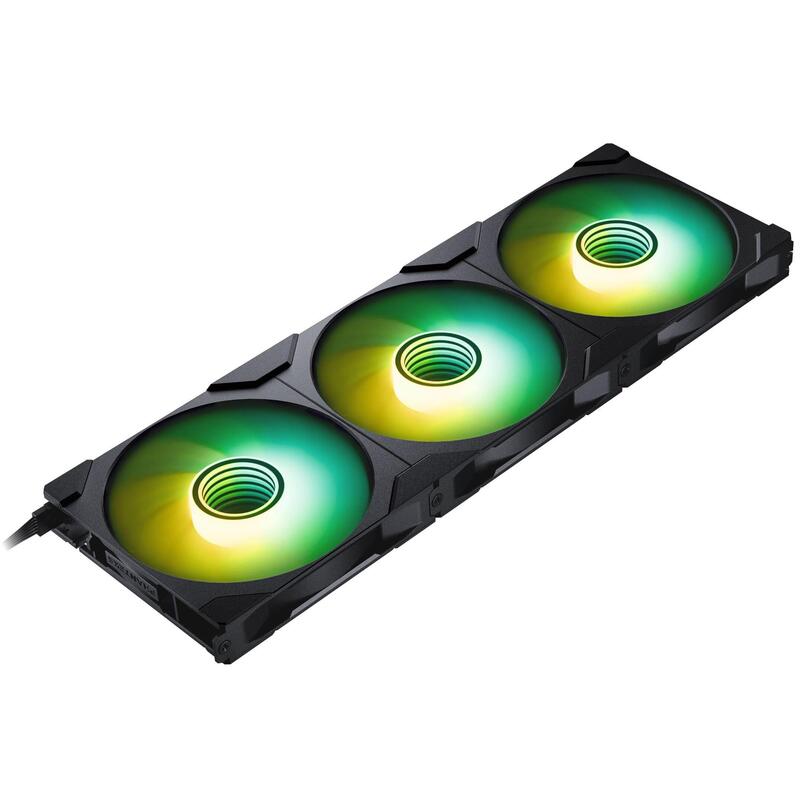 Phanteks Fan PC M25G2-140 D-rgb Reverse Triple Pack Black 3ER-PACK, 140MM) PH-F140M25R_G2_DBK01_3P