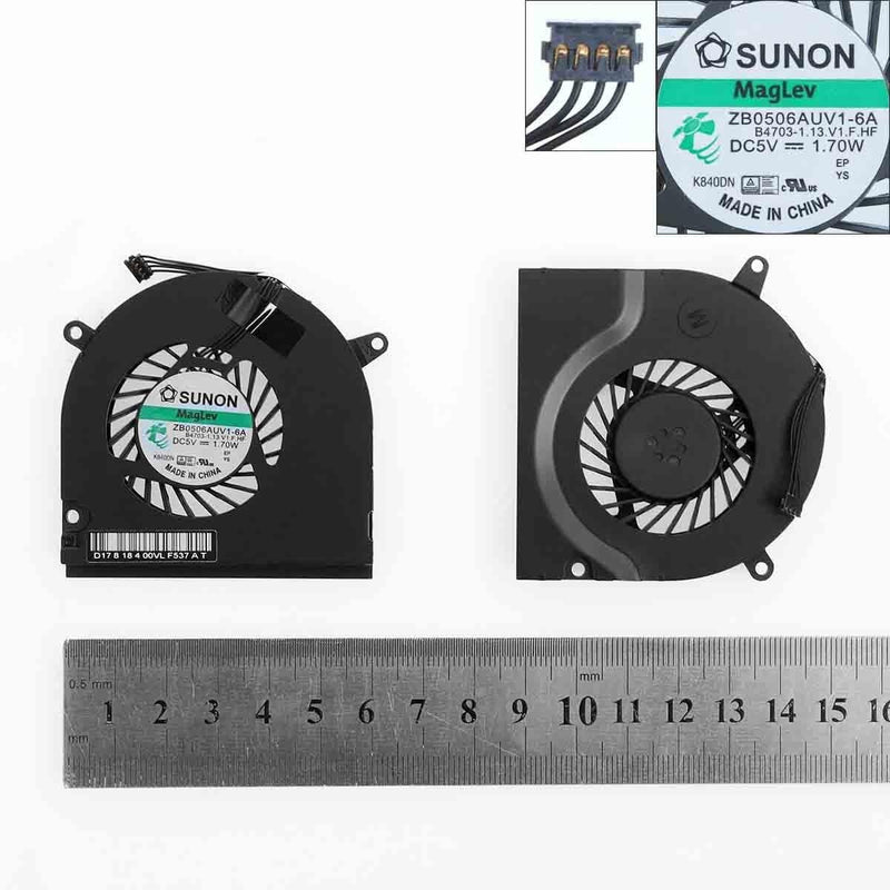 CPU Cooler Laptop Apple Macbook Pro A1278 13 Unibody GC057514VH-A ZB0506AUV1-6A