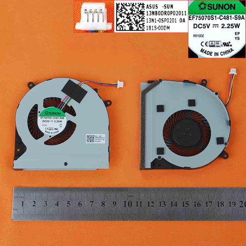 Fan GPU Laptop Asus GL502VM GL502VML GX60VM 13NB00R0P02011 13N1-0SP0201 — image 1