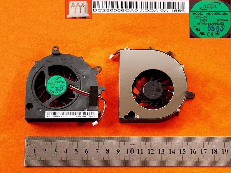 CPU Cooler Laptop Toshiba Satellite A500 A505 Intel AB7005HX-SB3 DC280006OA0