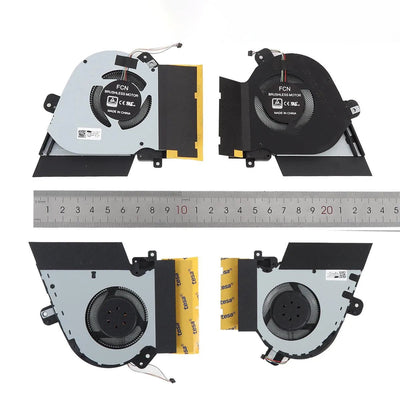 Fans CPU + GPU Laptop Asus Strix GU502DU GU502GV GX505DW GA505 GA502D 12V — image 1