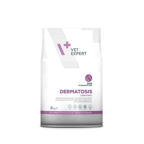Vet Expert Veterinary Diet Dermatosis Dog Lamb & Krill 2KG — image 1