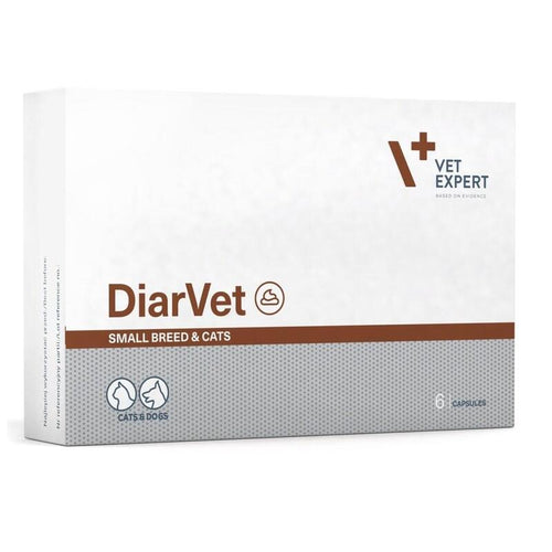 Vetexpert Diarvet Small Breed And Cats 6 Caps. — image 1