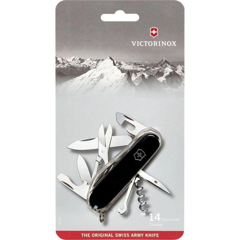 Victorinox V-1.37 03.3 B1 Taschenmesser Climber, Black
