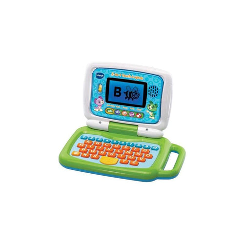 Vtech 2 1 Laptop Touchscreen Computer Aprendizaje Green/Blue 80-600904 — image 1