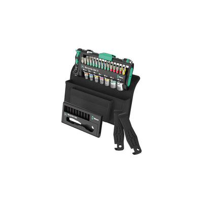 Wera Bicycle Set 3, 2025, Set Of Tools Black/Green 41 Pieces Included Trinquete Punta Reversible, 1/4 05004187 — image 1