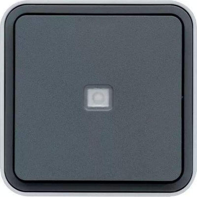 WNC021 Pulsador, Wechsler Iluminado Ap W.1 Grey — image 1