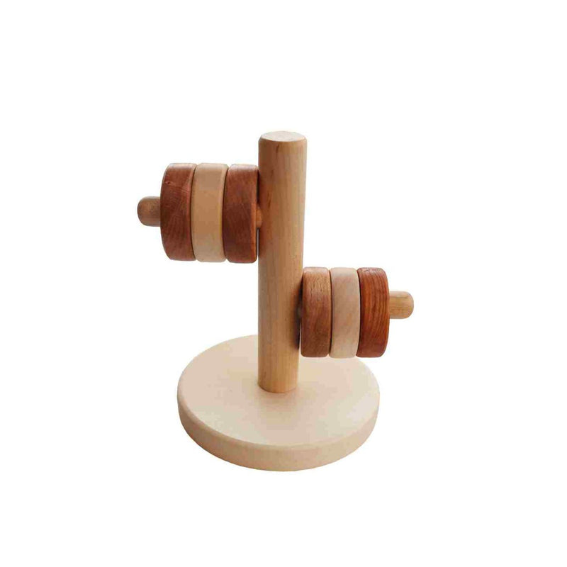 Wooden Horizontal Tower Puzzle