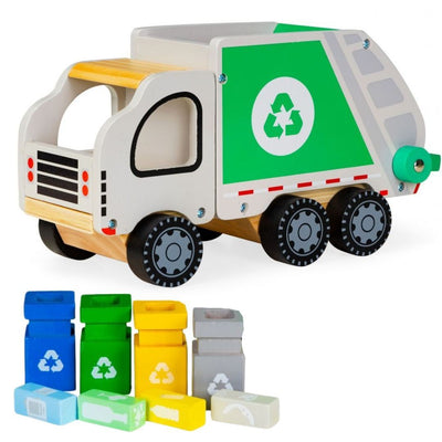 Wooden Recycling Truck
