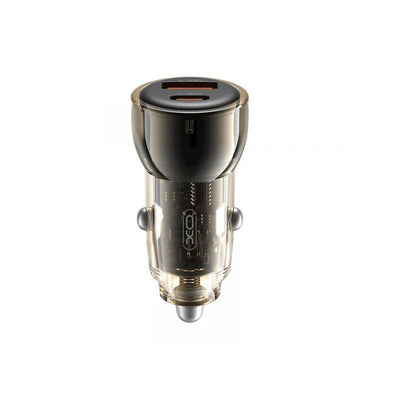 Xo CC60 Car Charger - Power 60W - USB-A And USB-C - 30W Port - 12-24V - Power Delivery - Quick Charge - — image 1