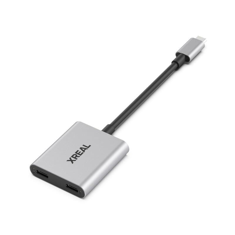 Xreal Hub, Power And Play Adapter Alimenta Ar Goggles Mientras Charging Su Dispositivo Power Supply Como Steam