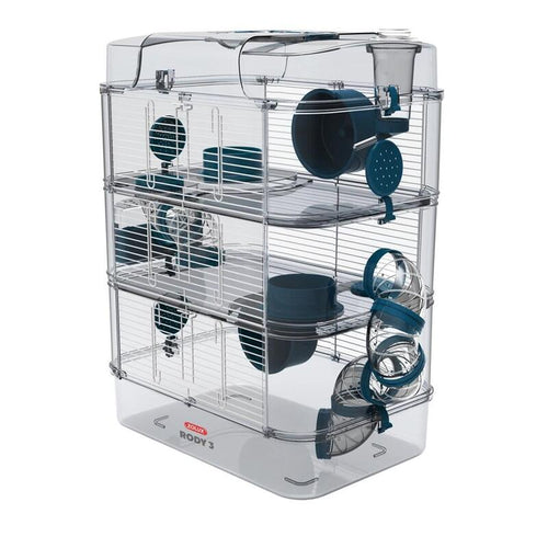 Zolux RODY3 Trio - Cage Roedores - Blue — image 1